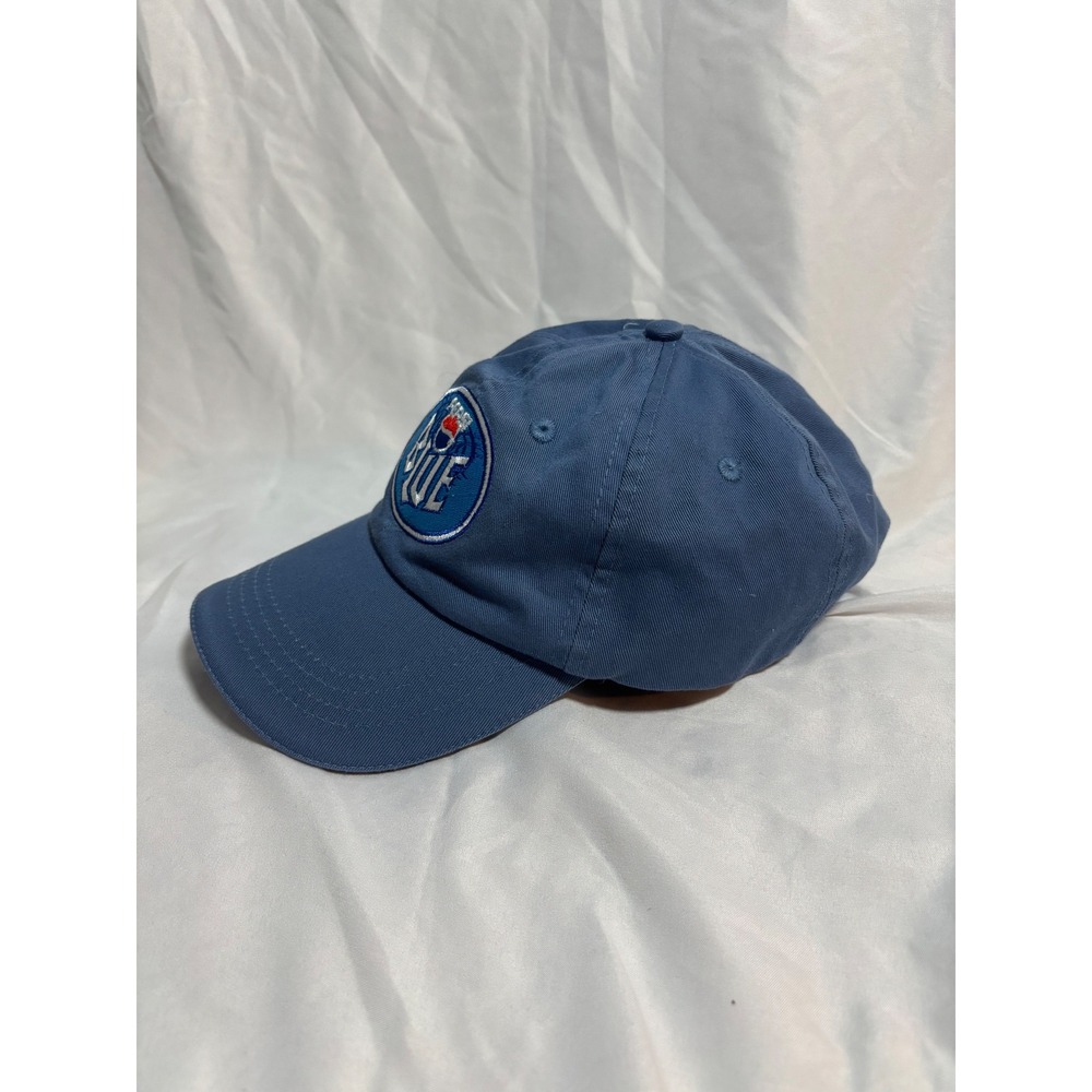 Pepsi Blue Logo Baseball Cap Hat Men's Adjustable Strap Blue RARE discontinued‎ - Picture 2 of 5